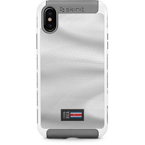 Costa Rica Soccer Flag iPhone X/XS Cargo Case